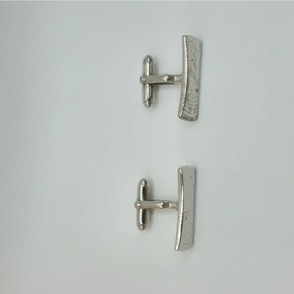Men's Vintage silver cuff links